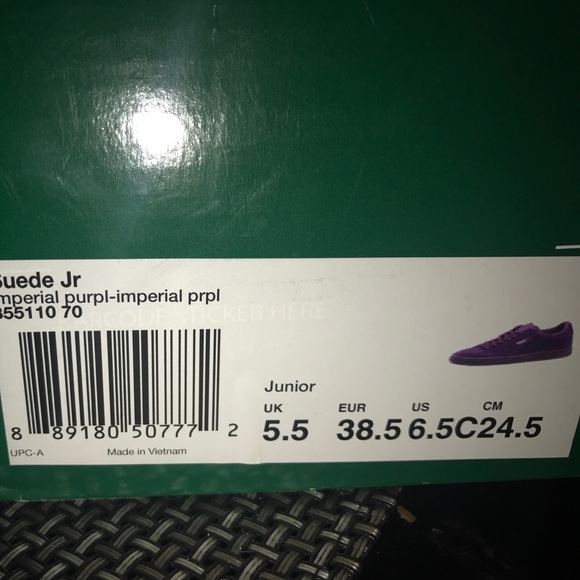 Purple Pumas - Picture 4 of 4