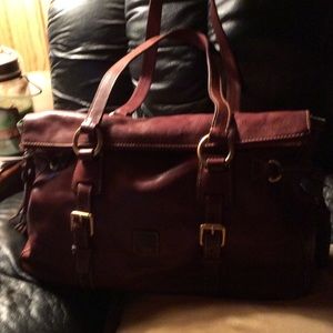 Dooney and Bourne florentine leather shoulder bag