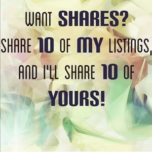 ⭐️⭐️⭐️⭐️Shares for Shares ⭐️⭐️⭐️⭐️⭐️⭐️