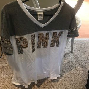 PINK BLING TEE