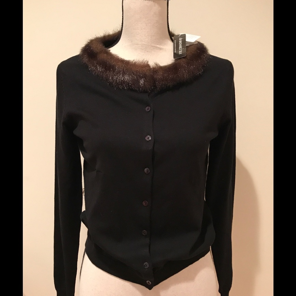 NWT Silx by August silk sweater