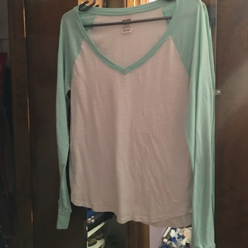 long sleeve PINK t shirt