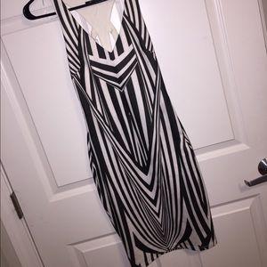 Black/White Design Curvy Women's Dress!!