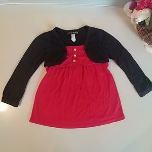 Girls 5/6 French Atmosphere long Sleeve