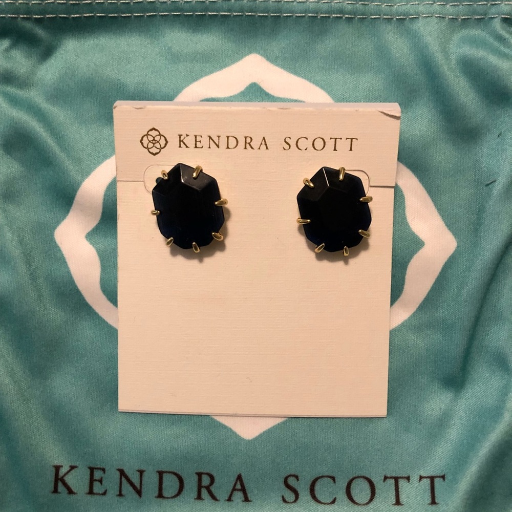 Kendra Scott - Morgan earrings in navy