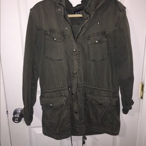 Army green jacket
