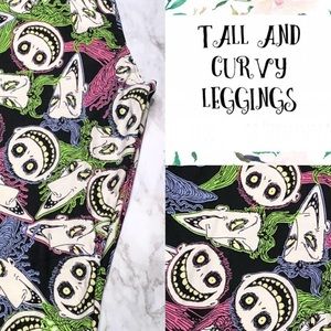 LuLaRoe TC Leggings NBC Lock Shock Barrel