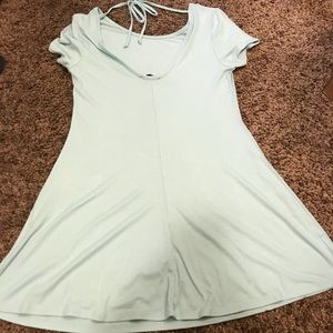 Light blue mini dress