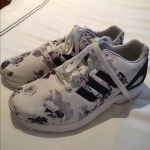 Adidas x Stella McCartney rose print cross sneaker