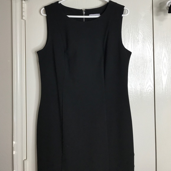 Calvin Klein Dresses & Skirts - Black Calvin Klein dress with zipper detail
