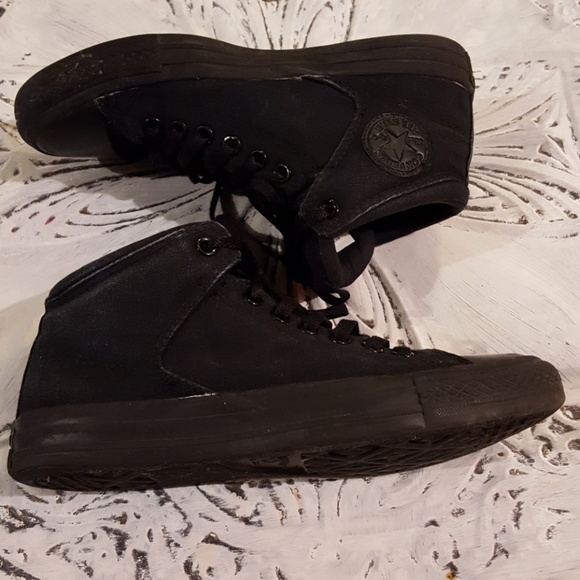 Converse Shoes - All Black Converse shoes