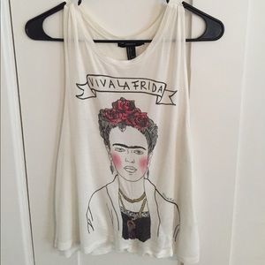"Viva La Frida" Frida Kahlo Tank✨