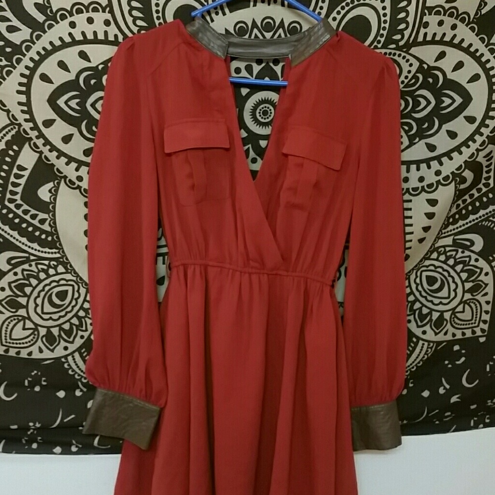 Blood orange dress