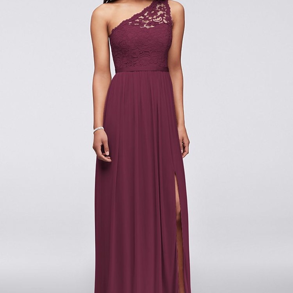 Beautiful wine color dress