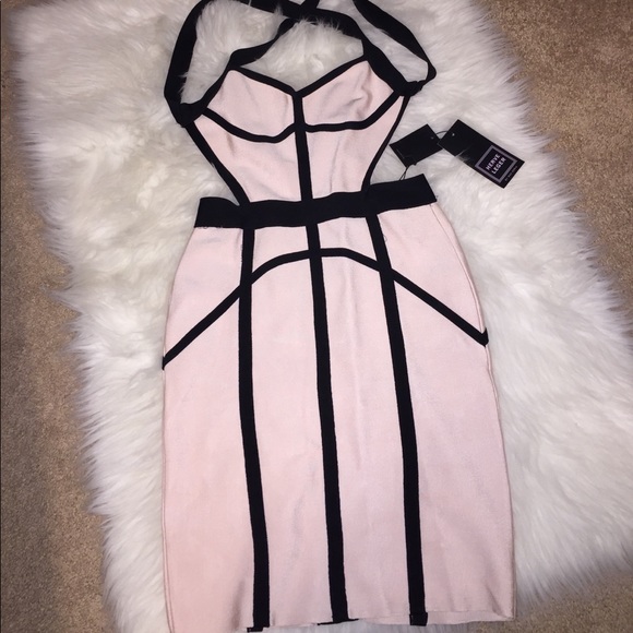 Sexy Pink/Black Dress! 💕 - Picture 1 of 5