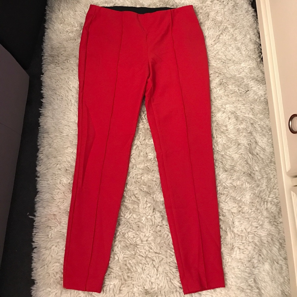 EXPRESS red skinny dress pants!