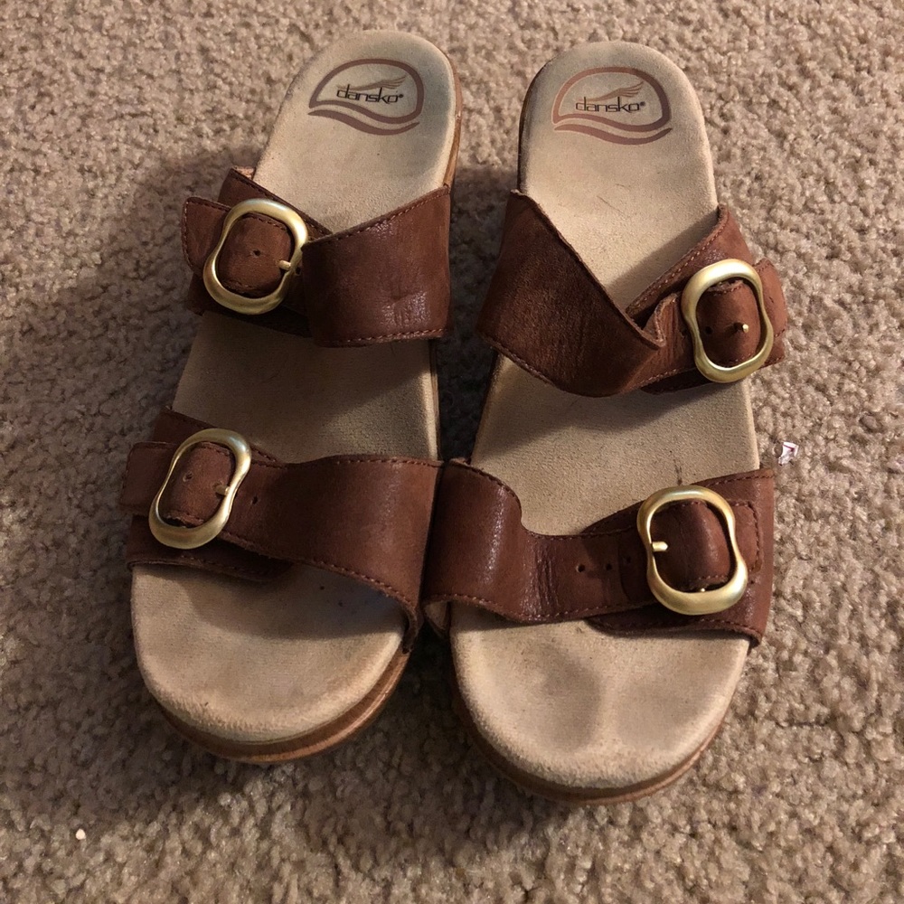 Brown Dansko Sandals