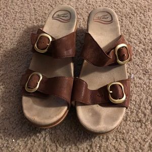 Brown Dansko Sandals