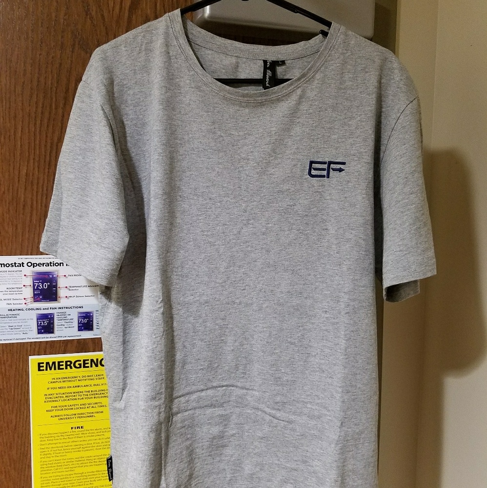 Ever Forward Casual Series Gray shirt Large
