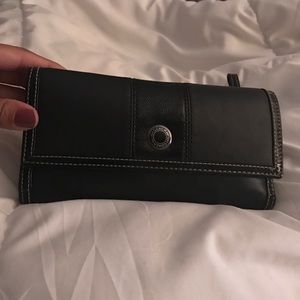 Coach Leather Trifold Wallet