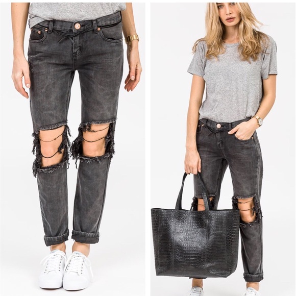 One Teaspoon Denim - One Teaspoon Black Van awesome Baggies