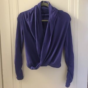 Ivivva shrug hoodie wrap.