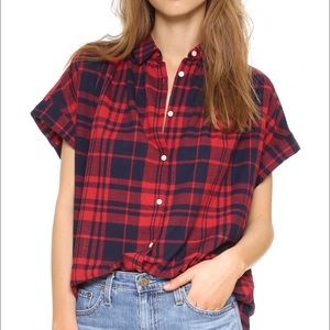 Madewell Central Shirt in Bushwick Plaid