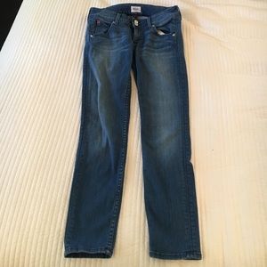 Hudson Cropped Jeans