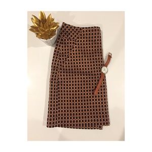 Polka dot business skirt