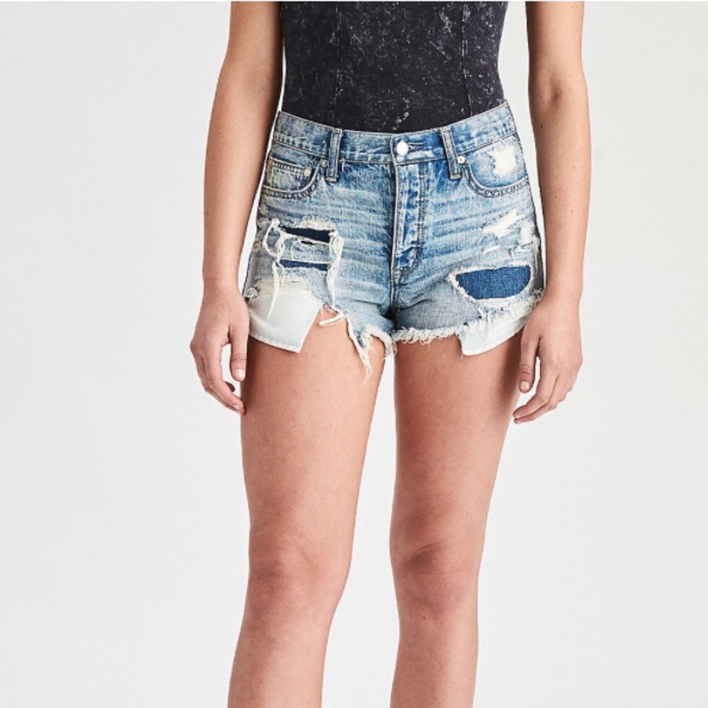 American Eagle Vintage Hi-Rise Festival Shorts