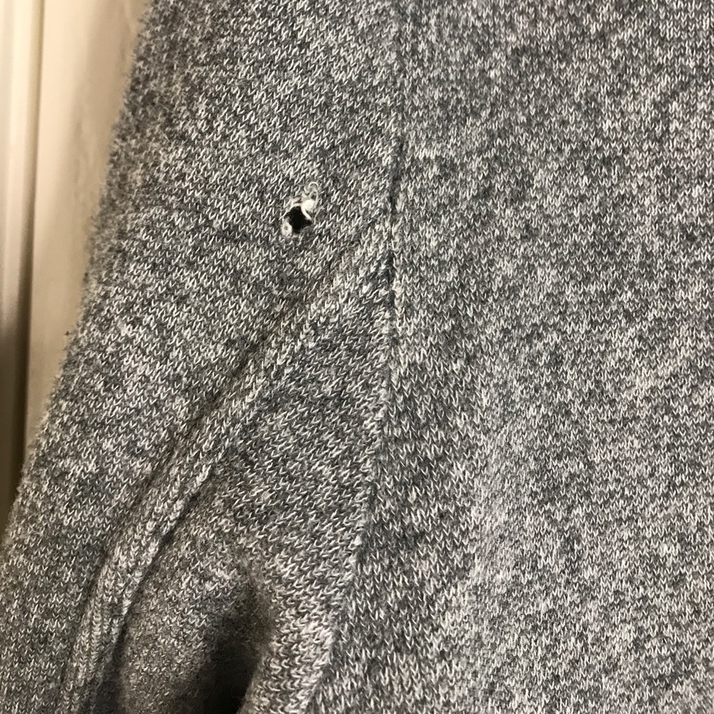 Moto style sweater with off center zip detailing - Picture 5 of 6