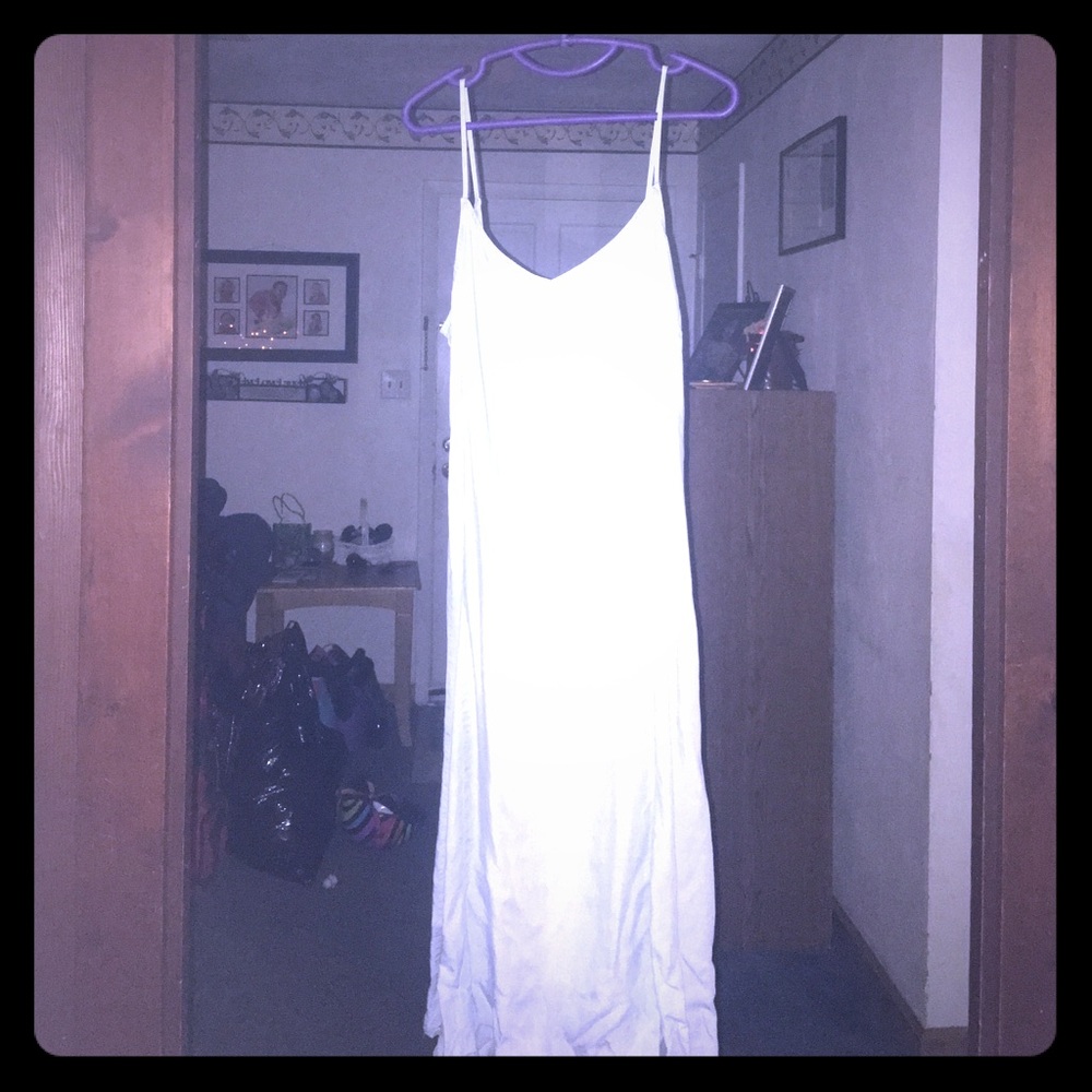 Cute acid washed jean dress, size xl