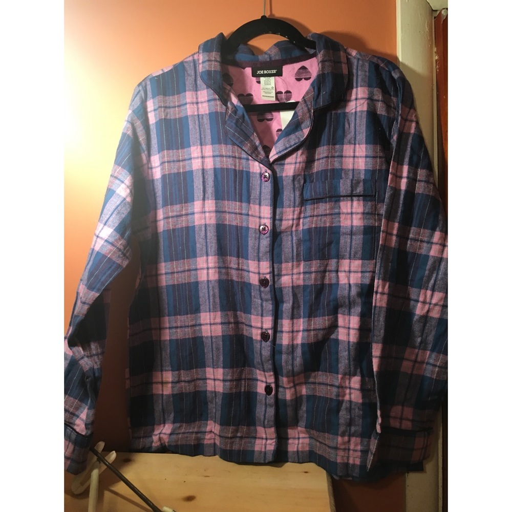 Cute plaid pj set