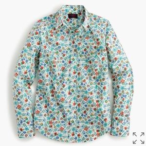 J.crew size 2 shirt in Liberty Edenham floral