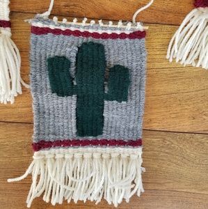 Hand made Saguaro weaving