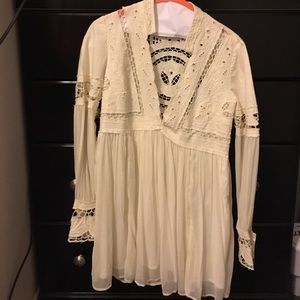 Free people long sleeve dress
