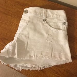 Almost Famous White Jean Shorts Almost Famous White Jean Shorts