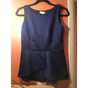 Bisou Bisou peplum top