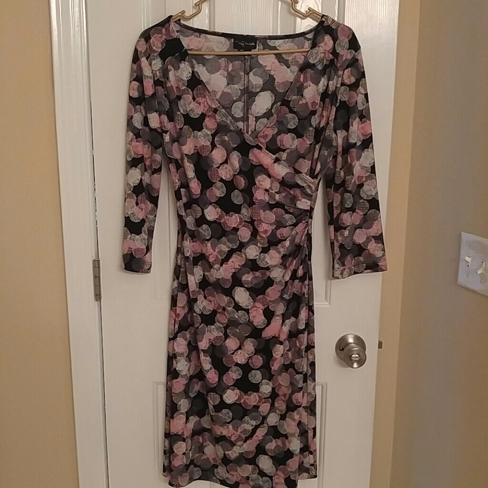 Faux Wrap Dress