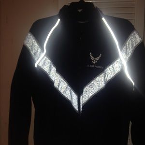 REFLECTIVE AIR FORCE WINDBREAKER