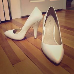 ALDO white heels "laudermill"