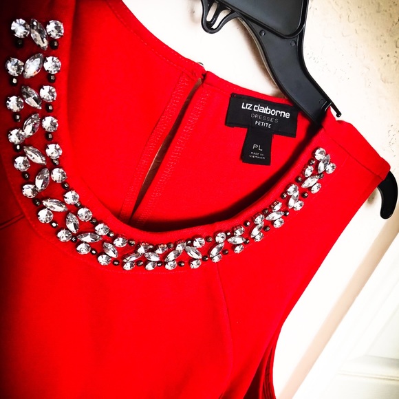 DEAL🔥Liz Claiborne🔥Petite Dress - Picture 2 of 8