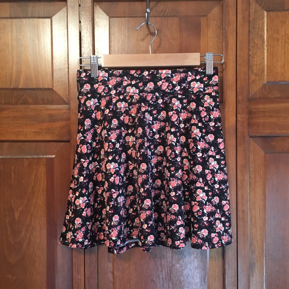 Floral Skater Skirt