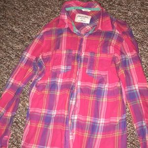 Pink flannel from Aeropostale