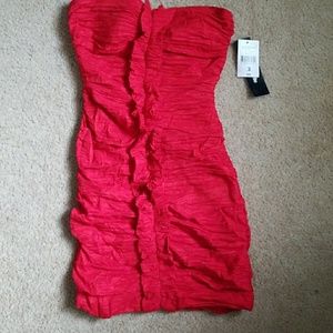 Strapless dress