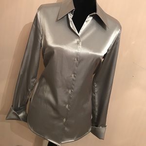 Gorgeous Silver Blouse