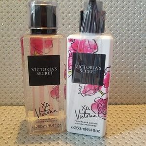 Victoria's Secret  XO Victoria lotion and spray