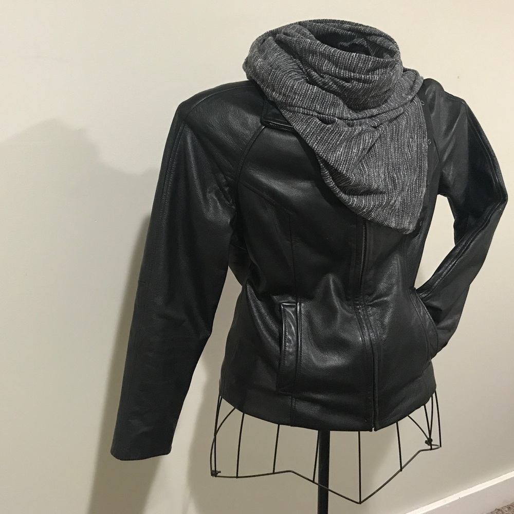 Wilson's Leather | lined moto leather jacket