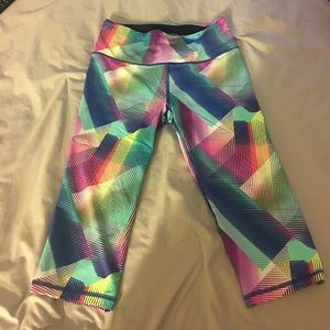 VSX Cropped Printed Leggings