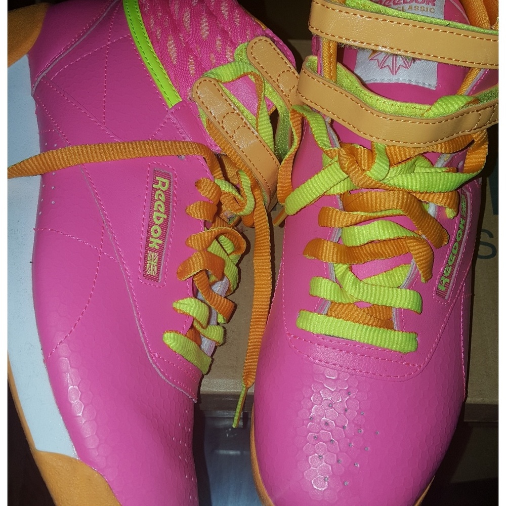 Multi colored vintage Reebok